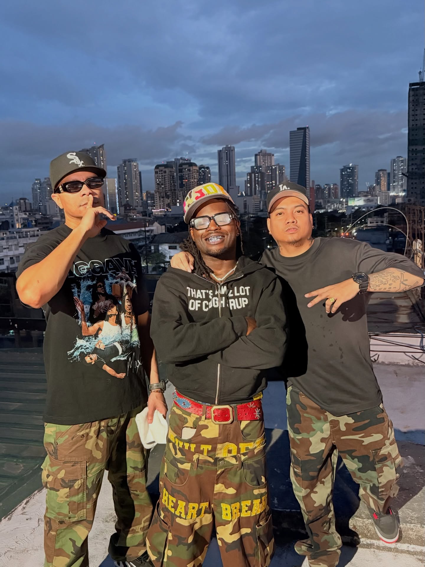 Ra Tha God off camera